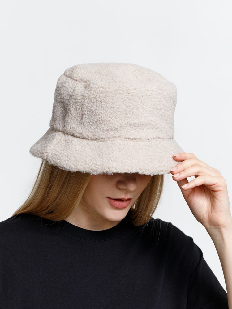 Панама Bucket двусторонняя, хаки с бежевым, размер M/L-5