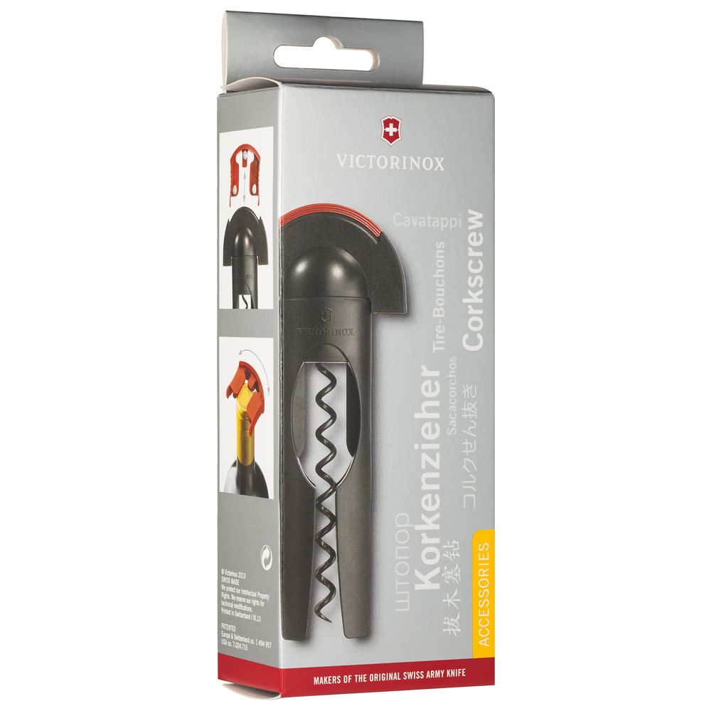 Штопор Victorinox Utensils, черный-4
