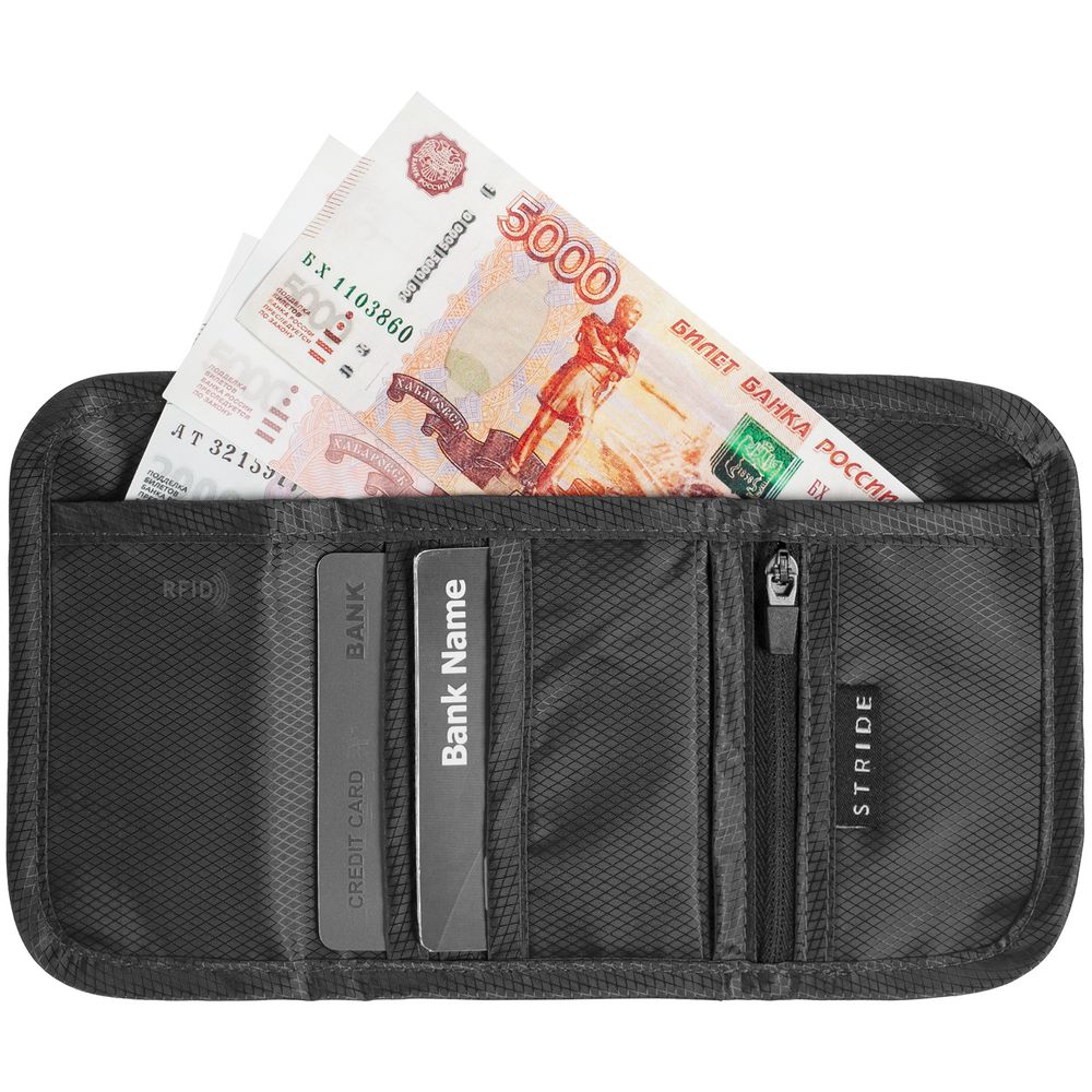 Кошелек Torren с RFID-защитой, серый-5