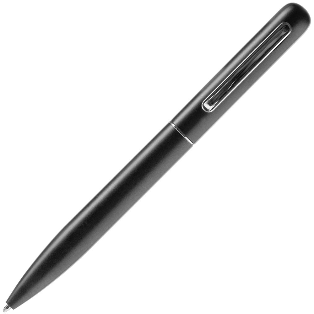 Ручка шариковая Scribo, матовая серая-2