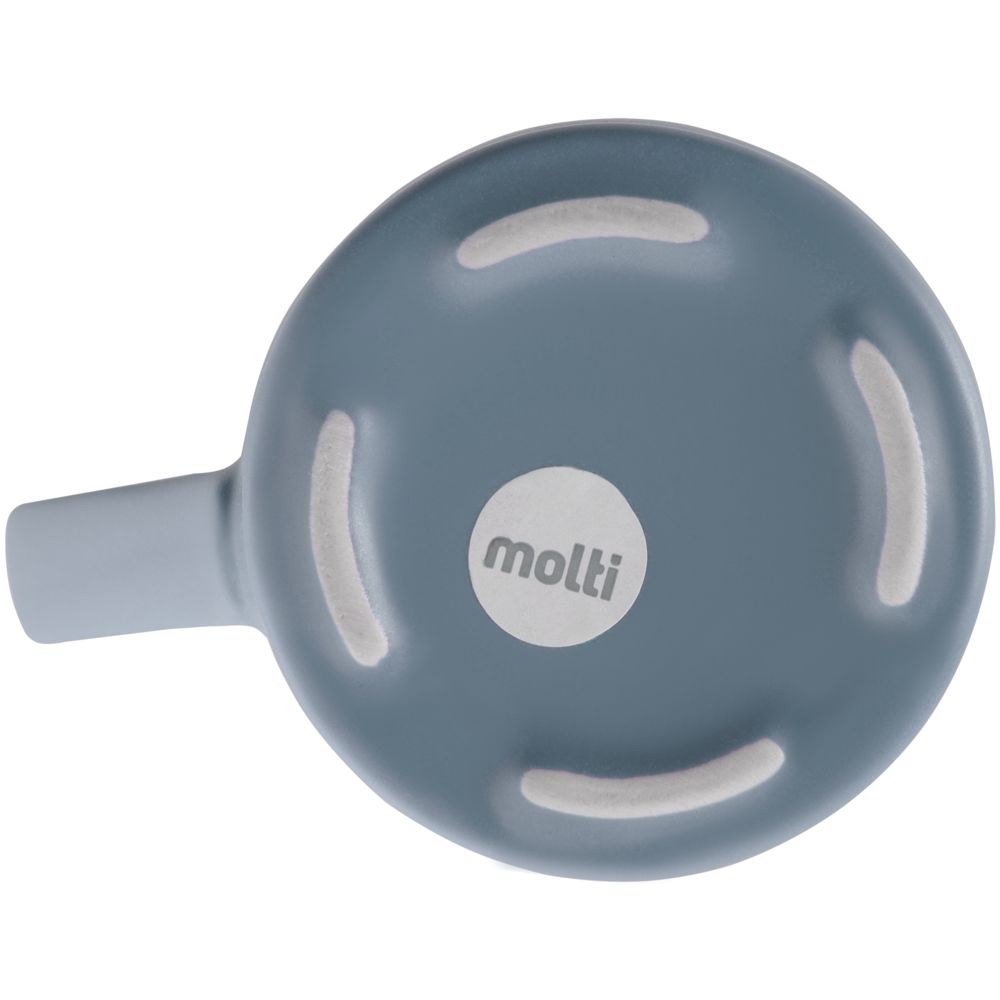 Кружка Modern Bell, матовая, серо-синяя-3