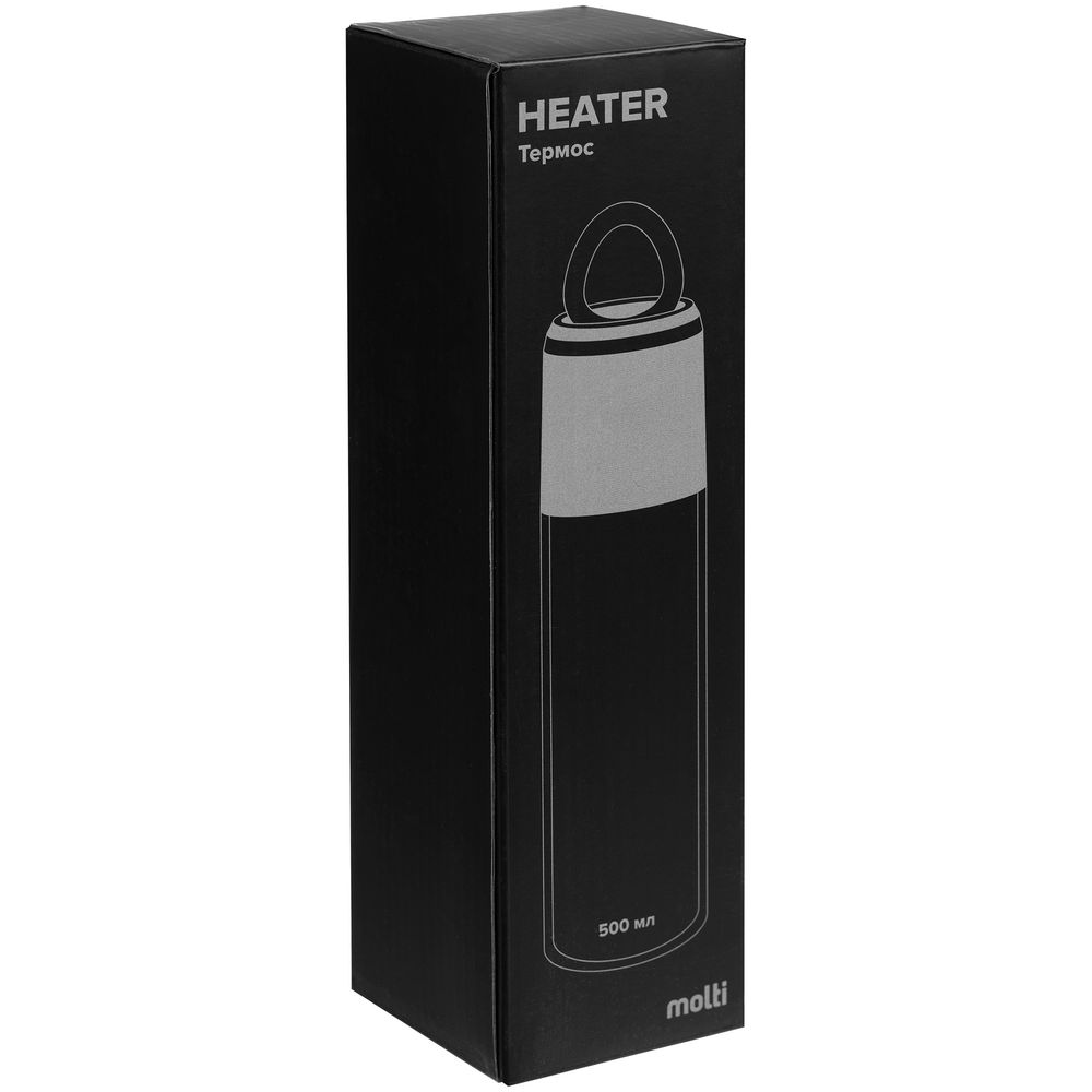 Термос Heater, красный-7