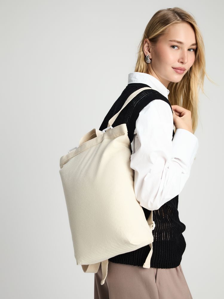 Рюкзак холщовый Discovery Bag, неокрашенный-6