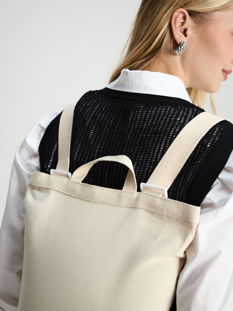 Рюкзак холщовый Discovery Bag, неокрашенный-7