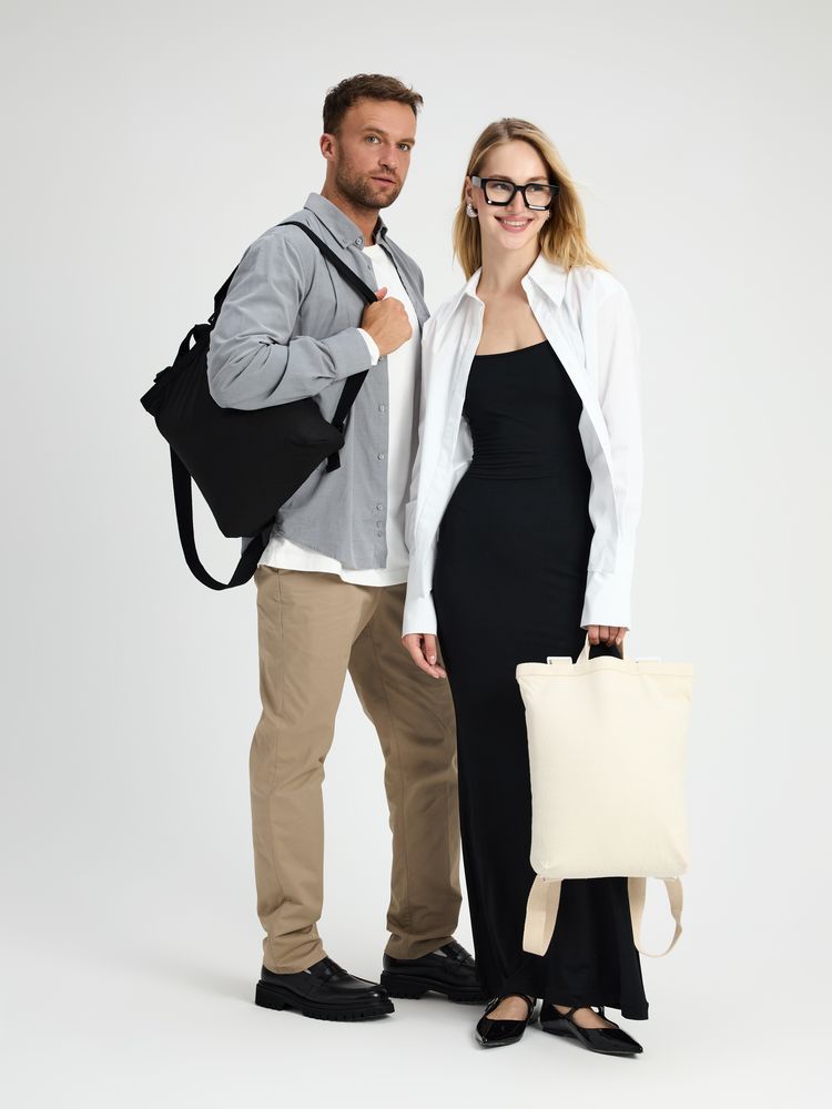 Рюкзак холщовый Discovery Bag, неокрашенный-8