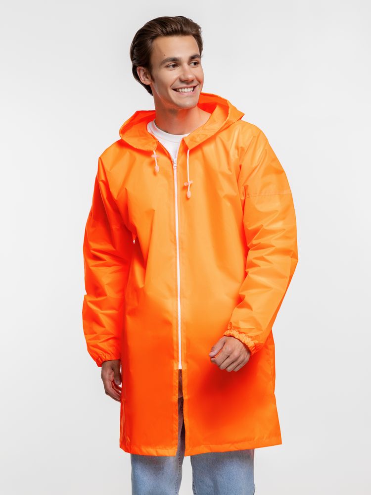 Дождевик Rainman Zip оранжевый неон, размер S-5