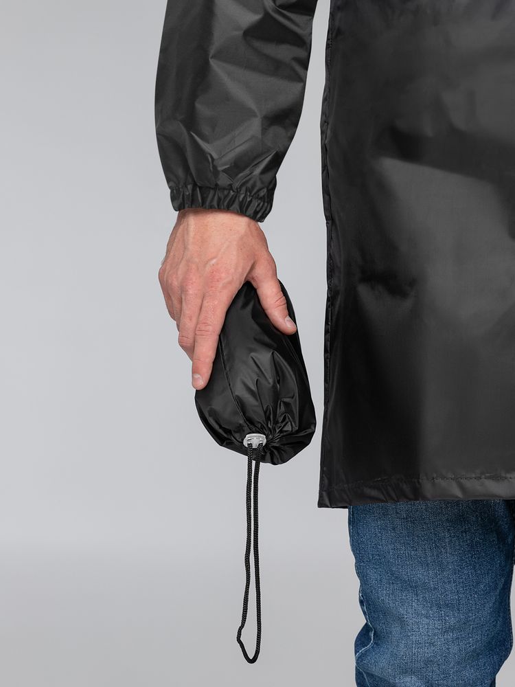 Дождевик Rainman Zip, черный, размер S-5