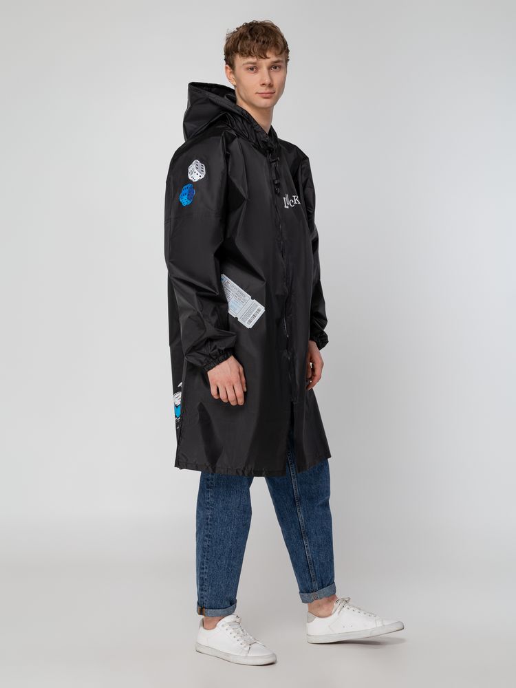 Дождевик Rainman Zip, черный, размер S-14
