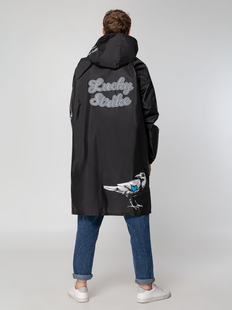 Дождевик Rainman Zip, черный, размер S-16