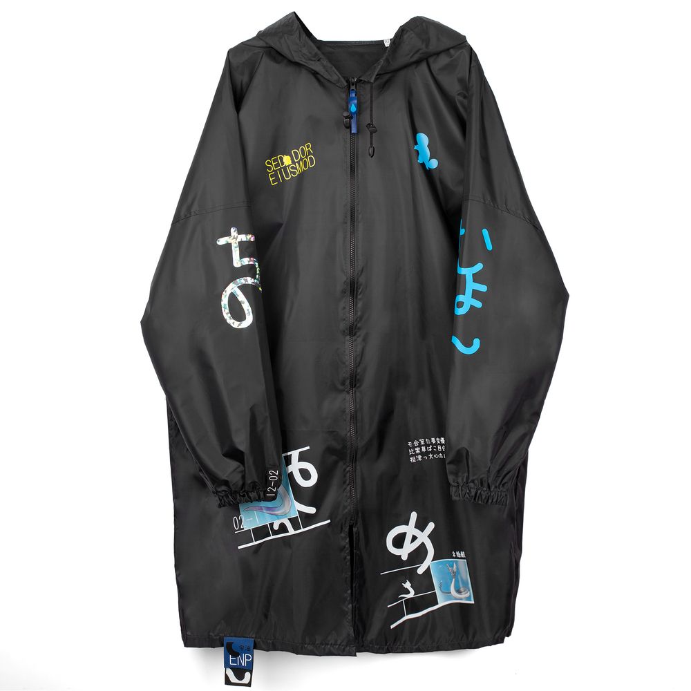 Дождевик Rainman Zip, черный, размер S-19