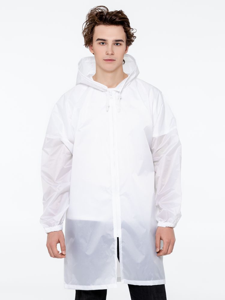 Дождевик Rainman Zip белый, размер S-5