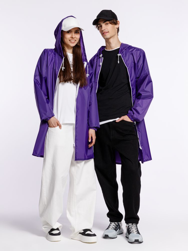 Дождевик Rainman Zip, фиолетовый, размер S-16