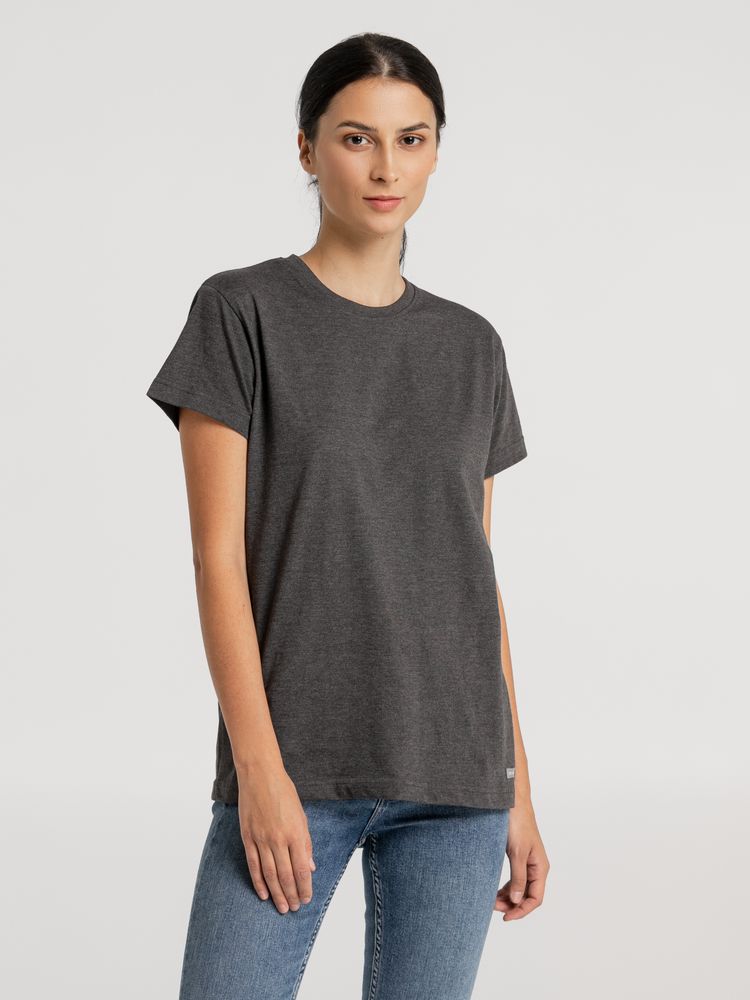 Футболка Firm Wear черный меланж, размер S-5