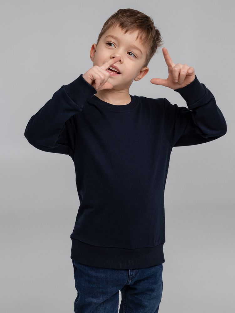 Свитшот Toima Kids темно-синий, 6 лет-9
