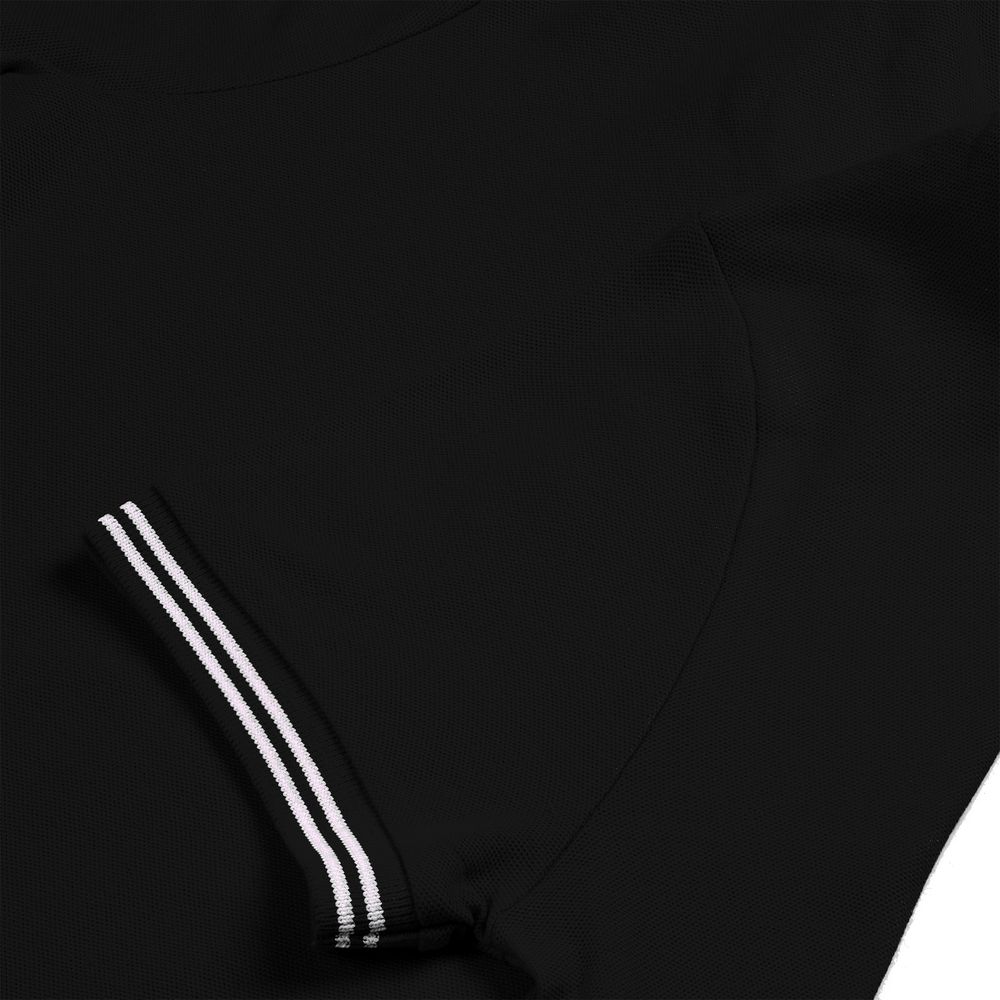 Рубашка поло женская Virma Stripes Lady, черная, размер S-4