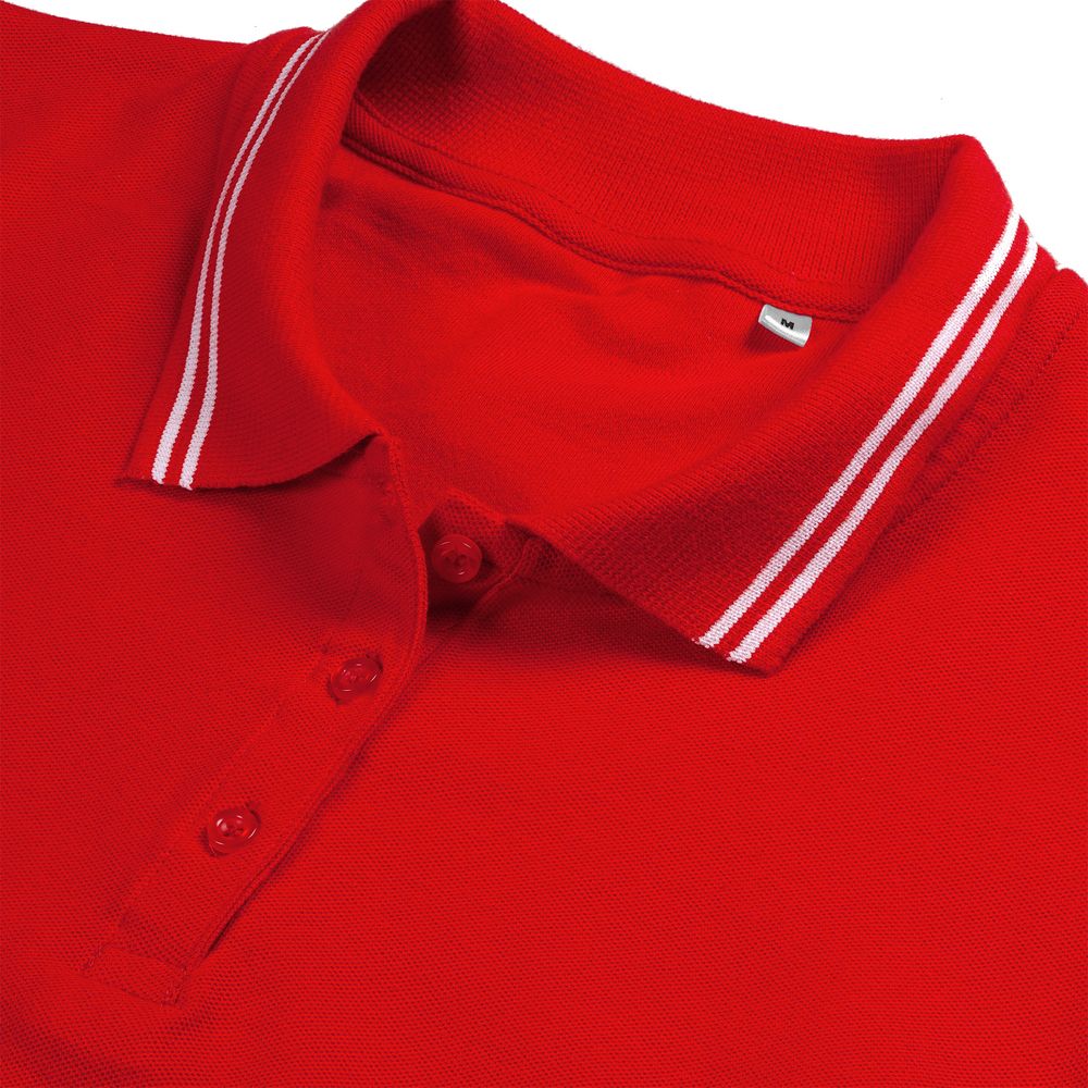 Рубашка поло женская Virma Stripes Lady, красная, размер L-3