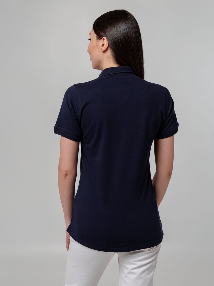Рубашка поло женская Virma Stretch Lady, темно-синяя, размер L-6