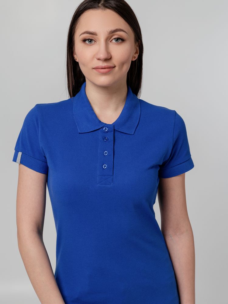 Рубашка поло женская Virma Premium Lady, ярко-синяя, размер S-10