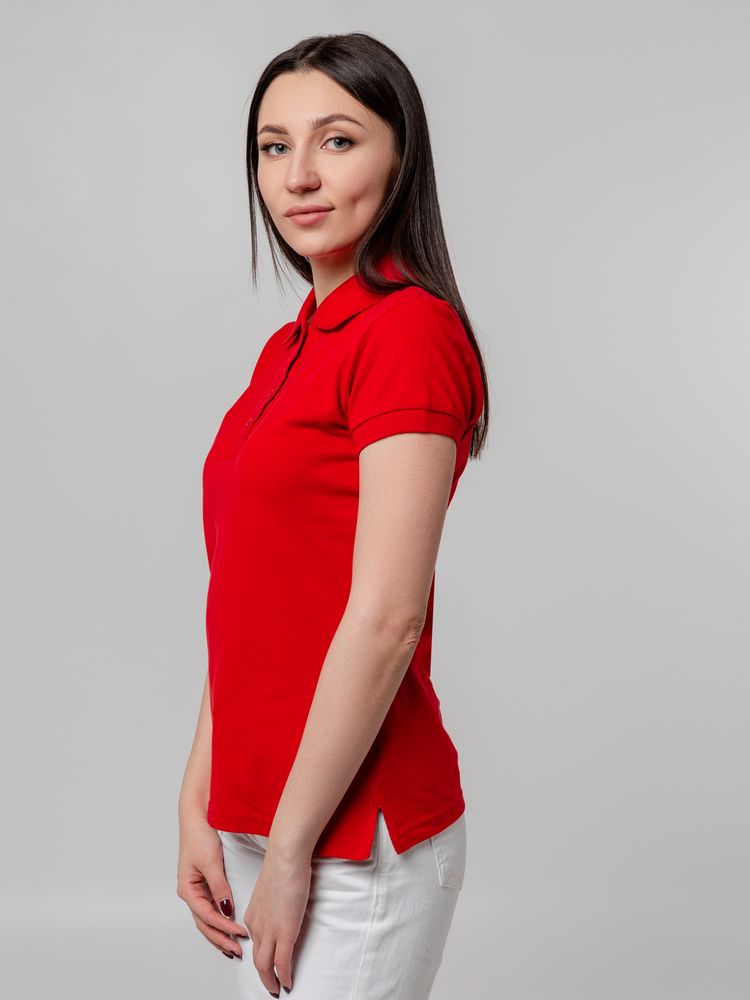Рубашка поло женская Virma Premium Lady, красная, размер S-7
