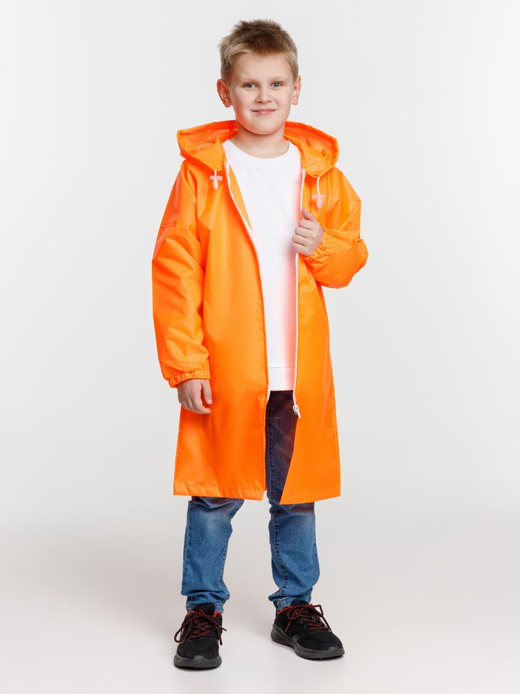 Дождевик детский Rainman Kids, оранжевый неон, 7-9 лет-6