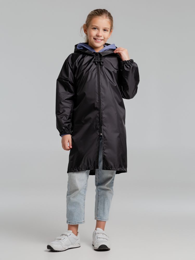 Дождевик детский Rainman Kids черный, 7-9 лет-6