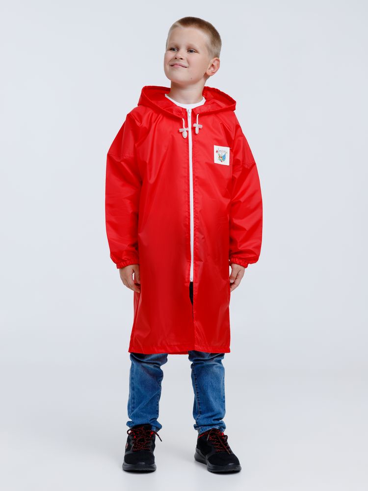 Дождевик детский Rainman Kids красный, 7-9 лет-6