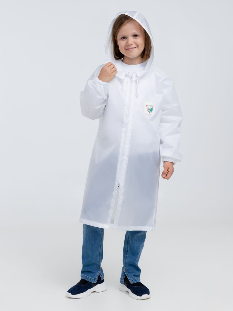 Дождевик детский Rainman Kids белый, 7-9 лет-5
