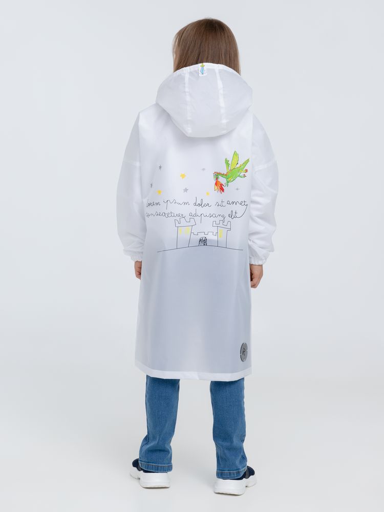 Дождевик детский Rainman Kids белый, 7-9 лет-6