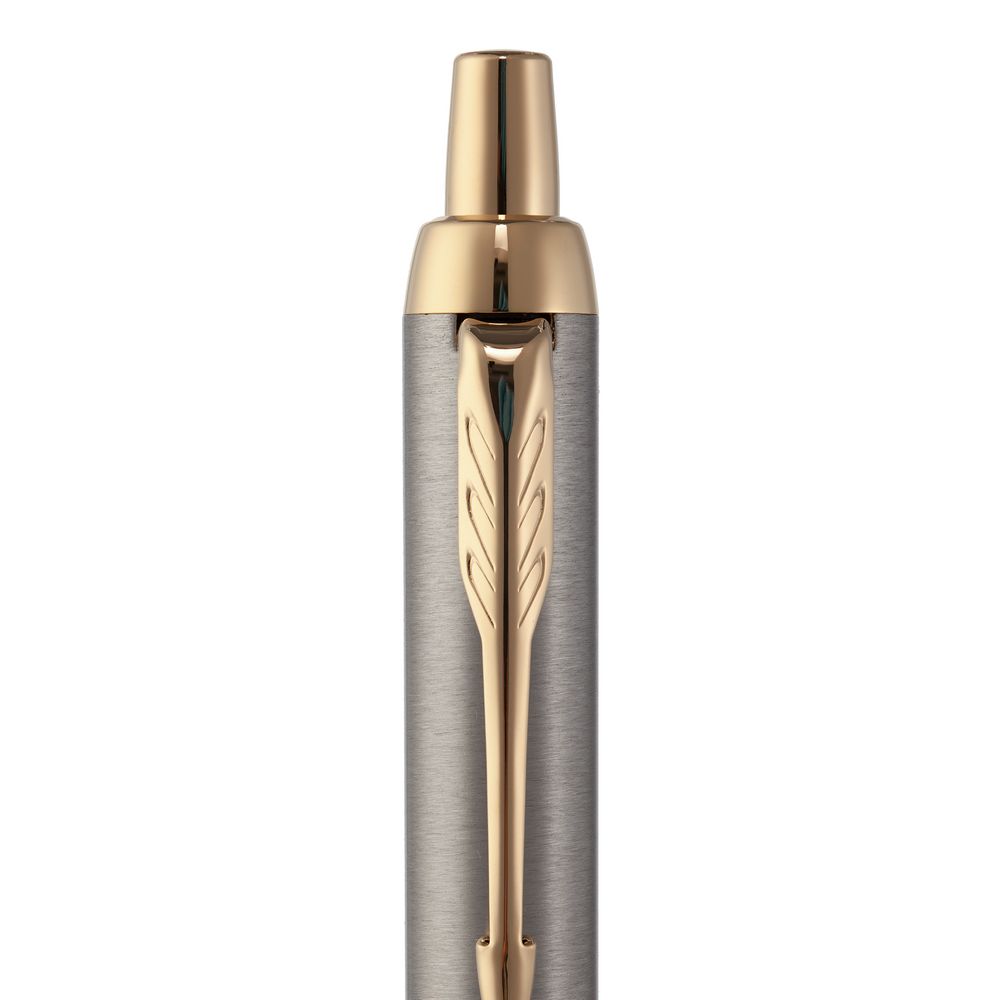 Ручка шариковая Parker IM Core K321 Brushed Metal GT M-5