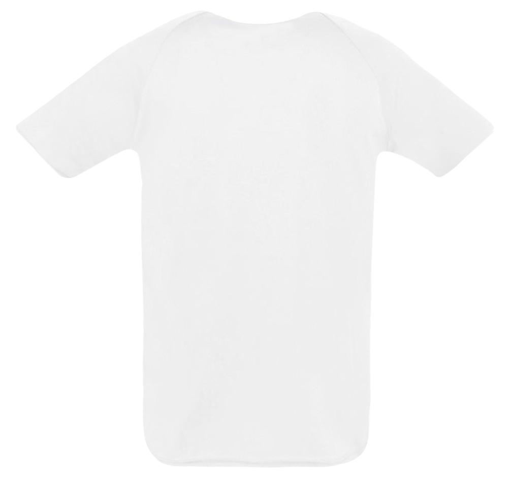 Футболка унисекс Sporty 140 белая, размер 3XL-2