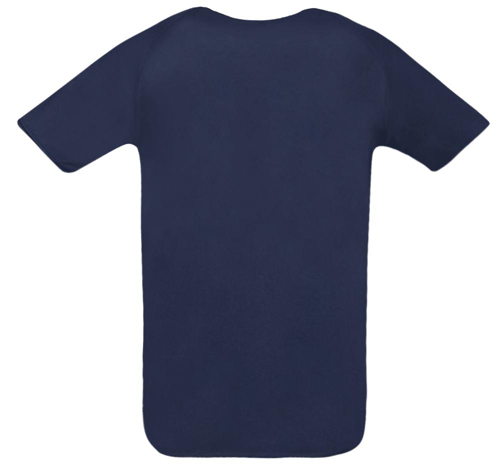 Футболка унисекс Sporty 140 темно-синяя, размер 3XL-2