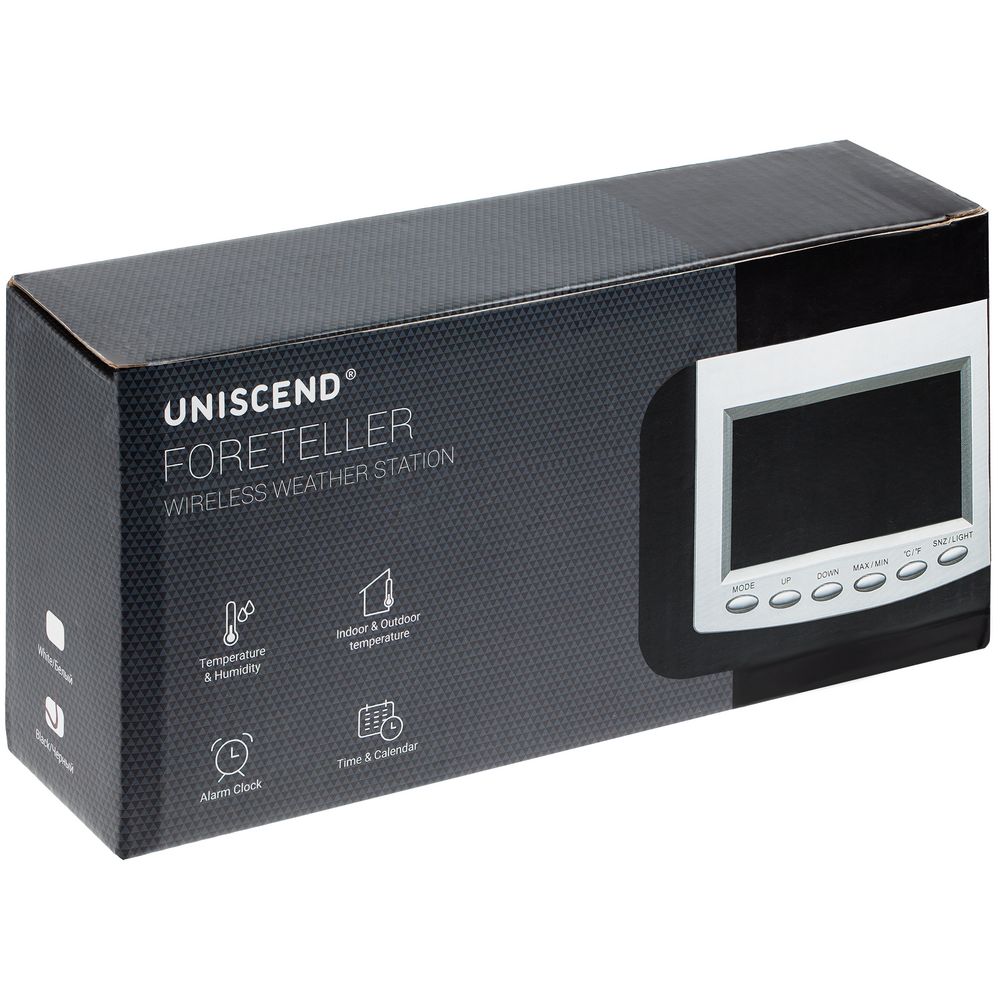 Метеостанция Uniscend Foreteller с внешним датчиком-13