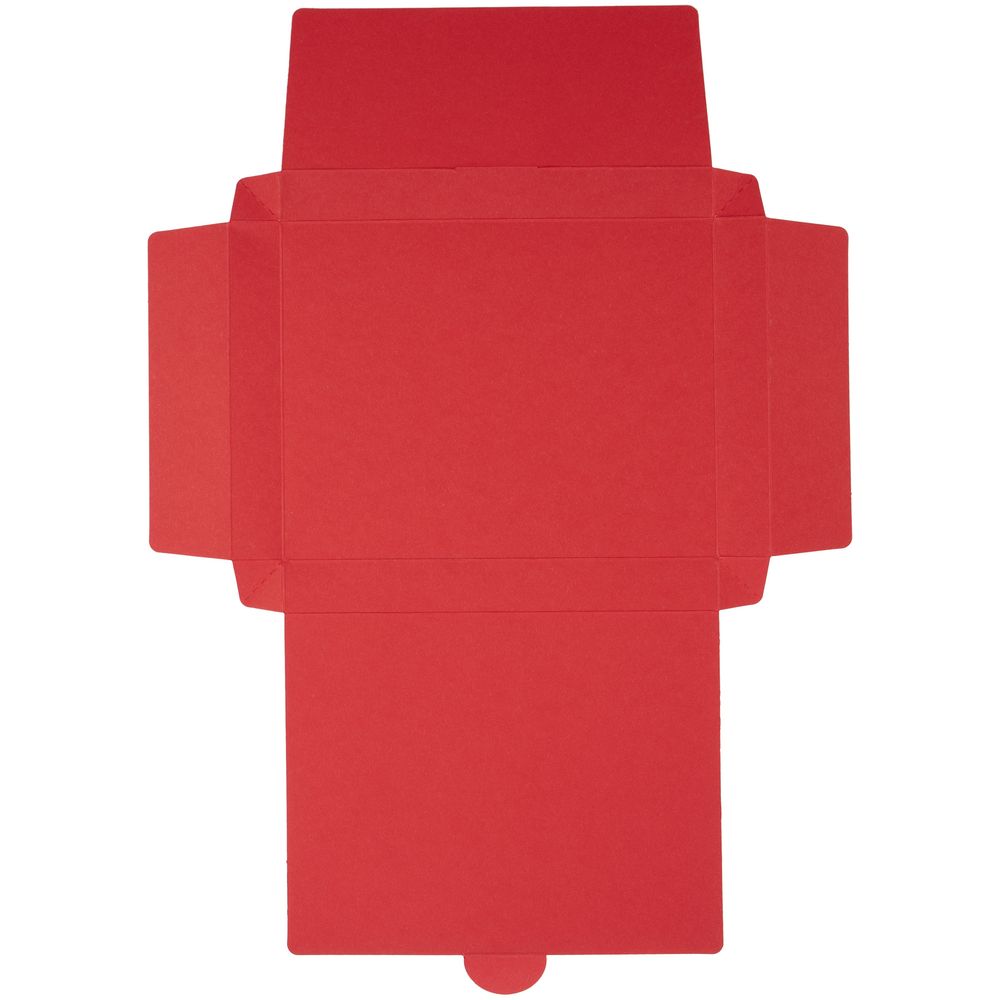 Коробка самосборная Flacky Slim, красная-3