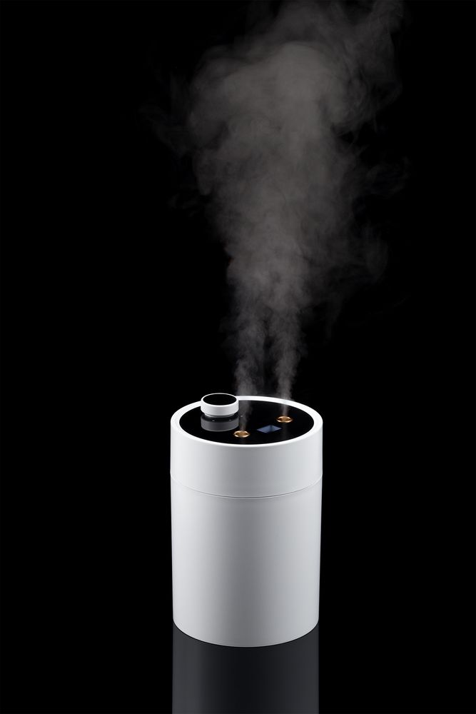 Переносной увлажнитель-ароматизатор humidiFine, белый-8