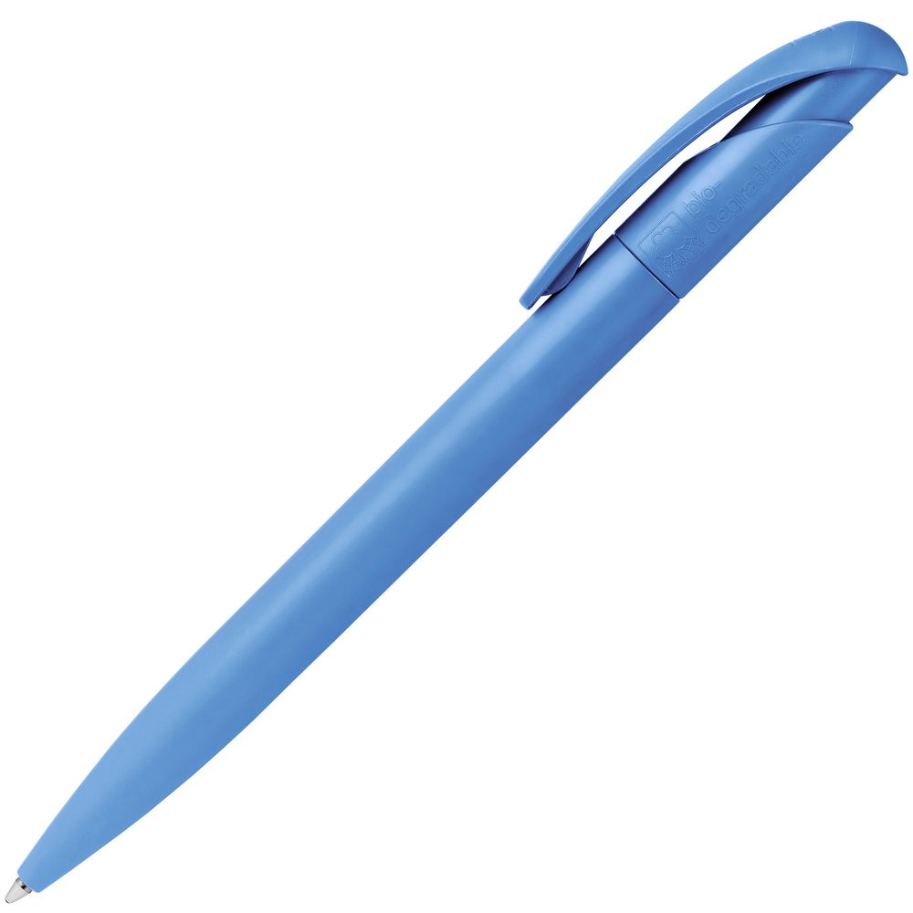Ручка шариковая Nature Plus Matt, голубая-3
