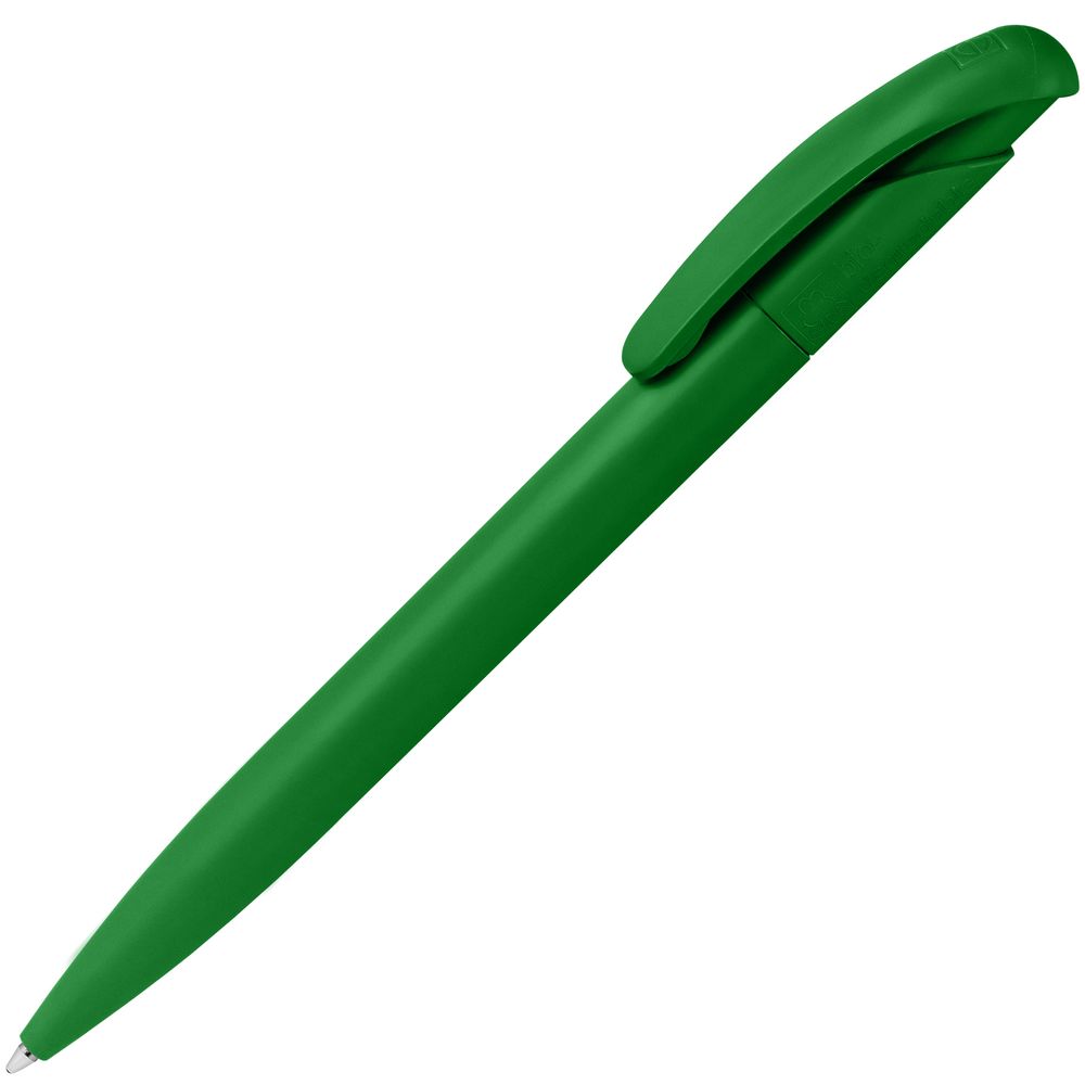 Ручка шариковая Nature Plus Matt, зеленая-1