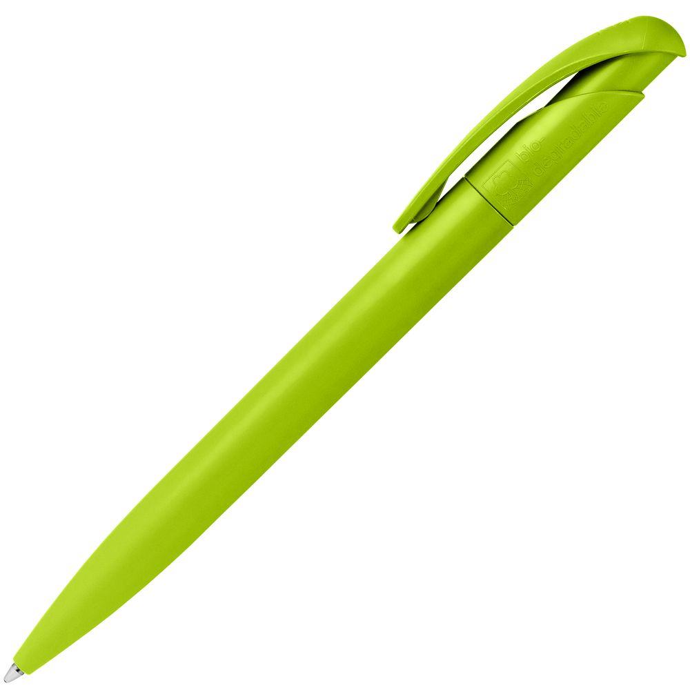 Ручка шариковая Nature Plus Matt, зеленое яблоко-3