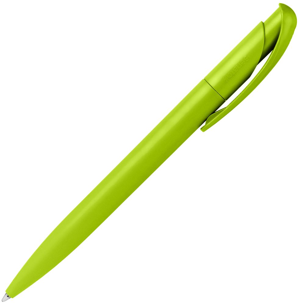 Ручка шариковая Nature Plus Matt, зеленое яблоко-4