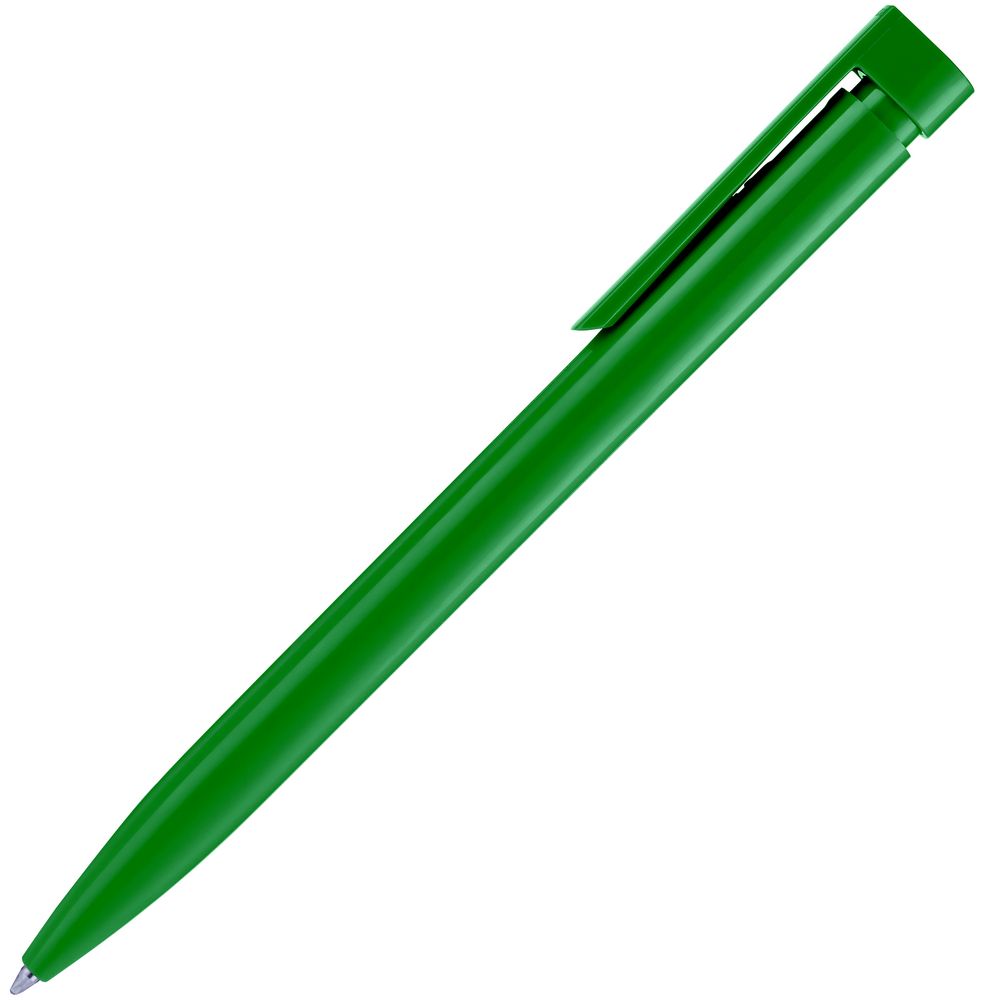 Ручка шариковая Liberty Polished, зеленая-3