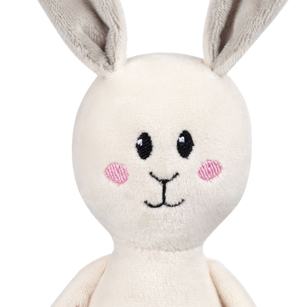 Мягкая игрушка Beastie Toys, заяц с белым шарфом-5