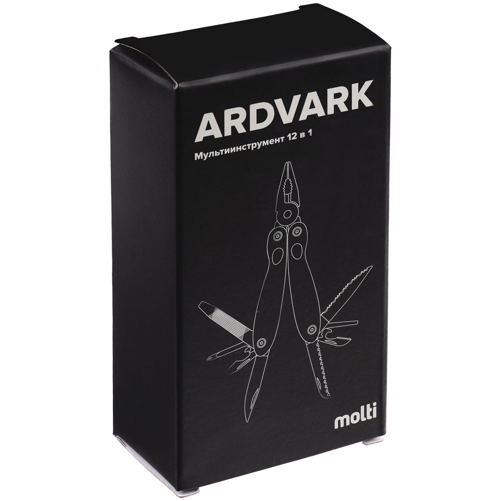 Мультиинструмент Ardvark, серебристый-5