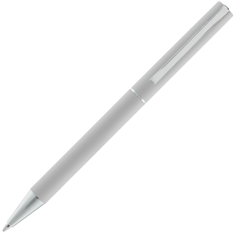 Ручка шариковая Blade Soft Touch, серая-2