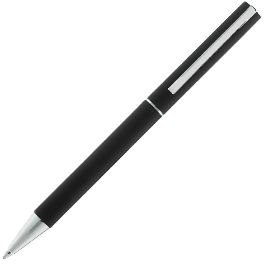Ручка шариковая Blade Soft Touch, черная-2
