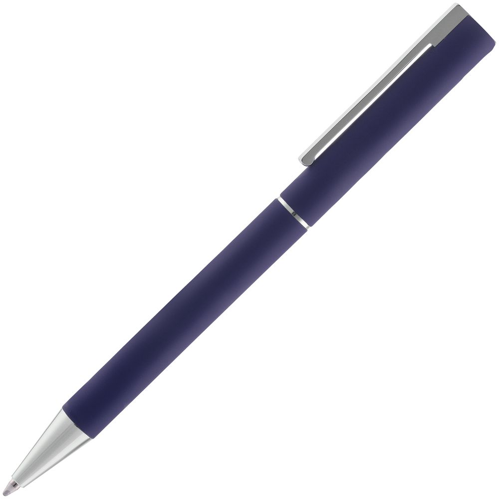 Ручка шариковая Blade Soft Touch, синяя-3