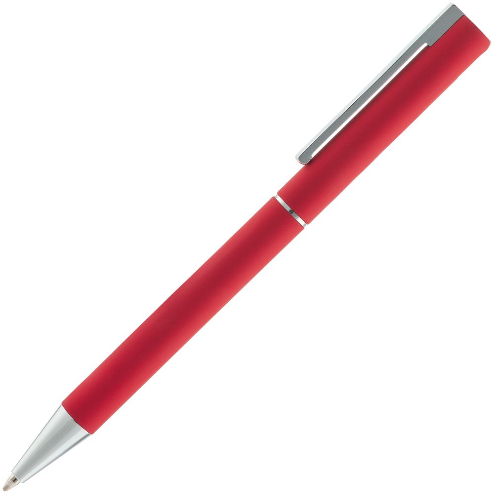 Ручка шариковая Blade Soft Touch, красная-3