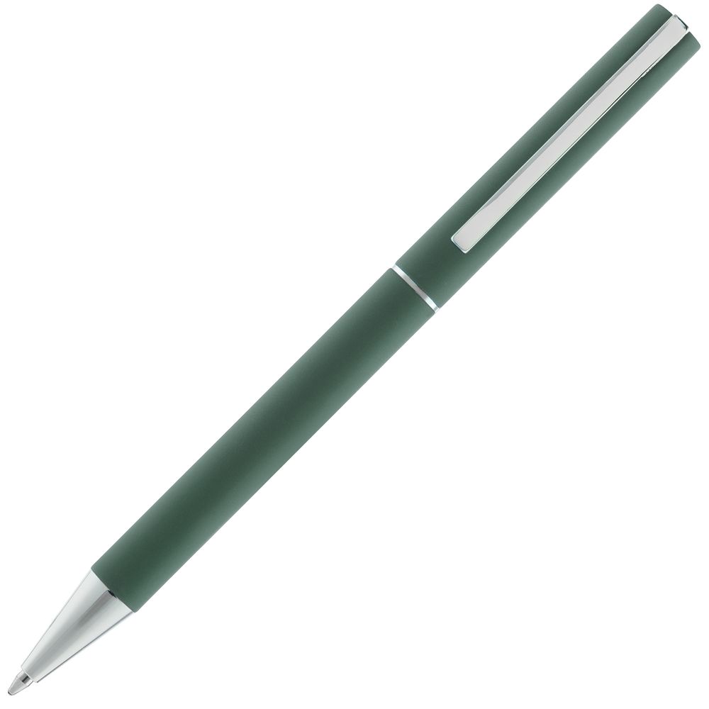 Ручка шариковая Blade Soft Touch, зеленая-2