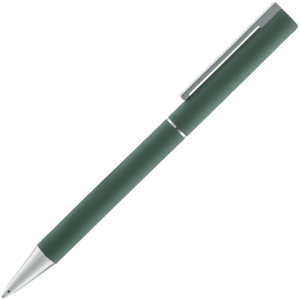 Ручка шариковая Blade Soft Touch, зеленая-3