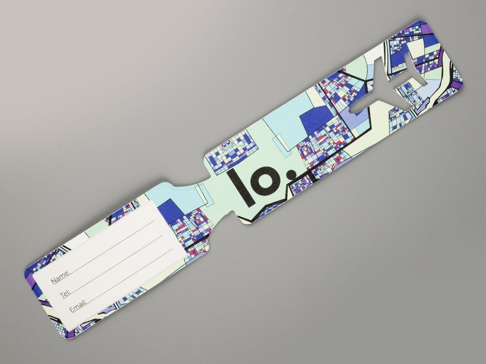 Багажная бирка Devon Print на заказ-4