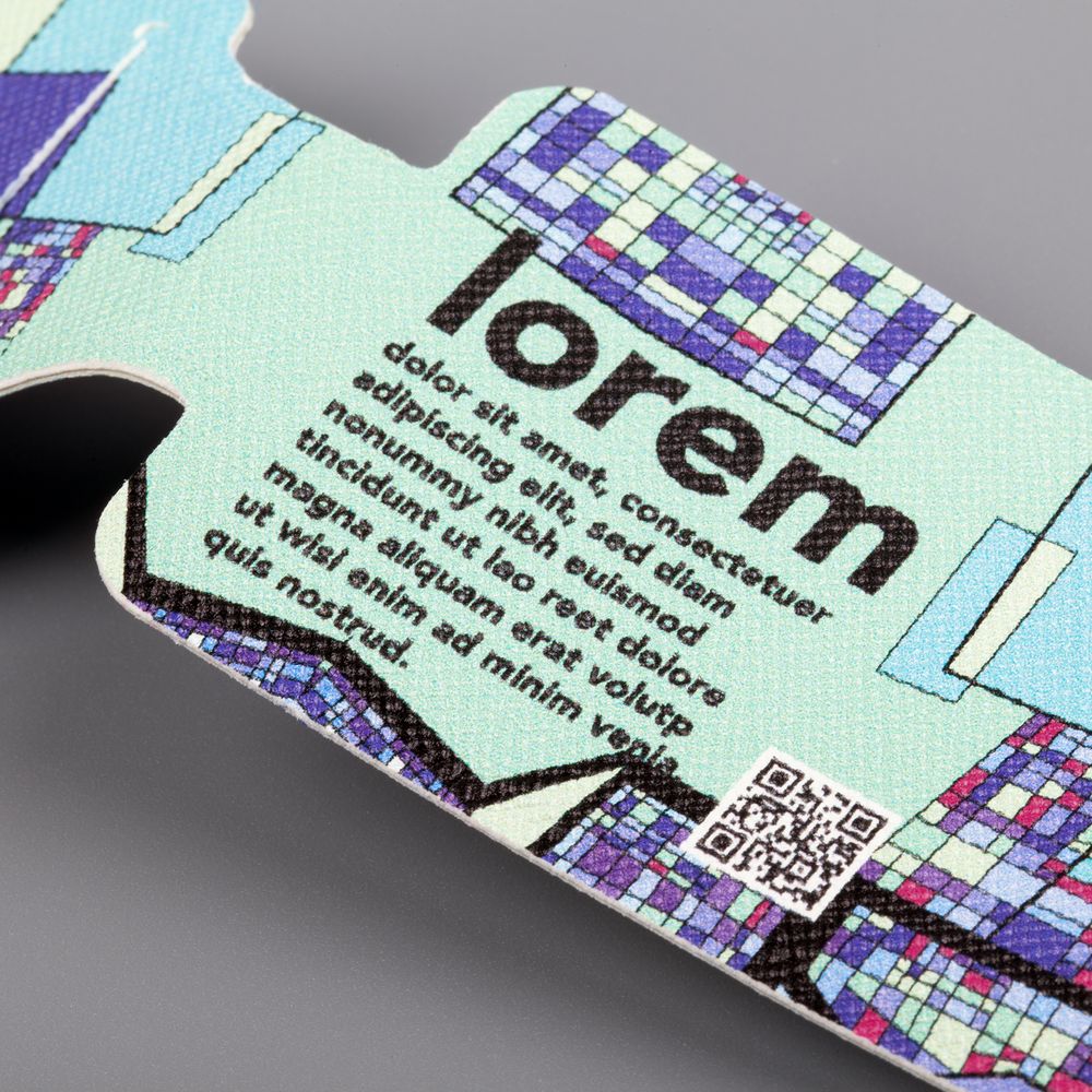 Багажная бирка Devon Print на заказ-7