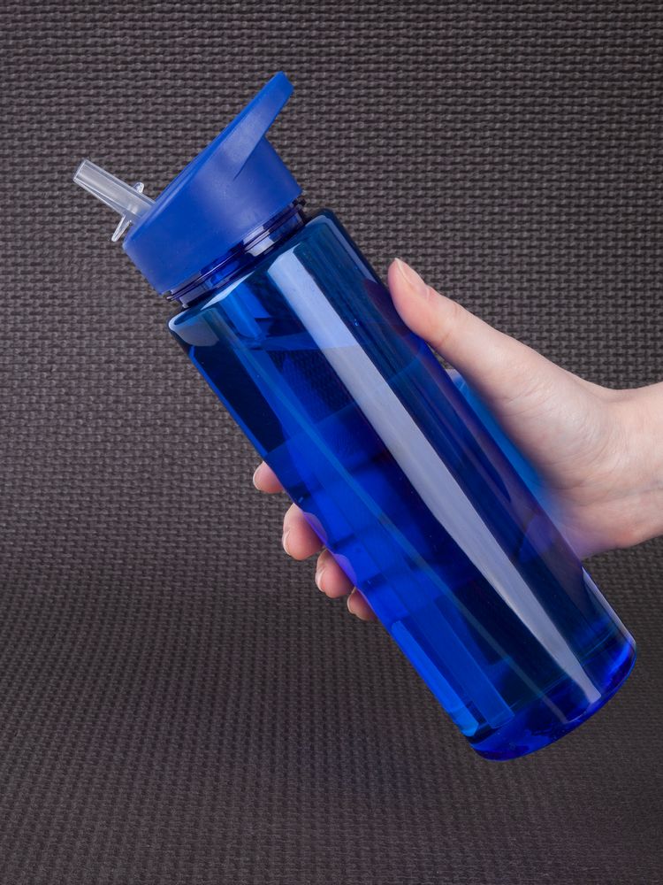 Бутылка для воды Holo, синяя-5